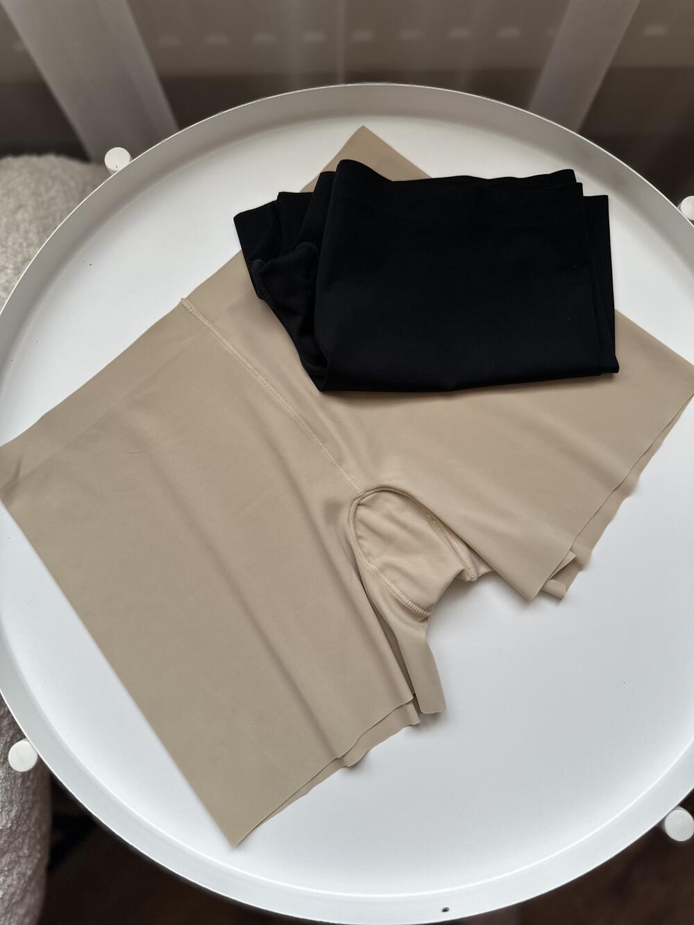 Безшовні шортики-утяжки 9596 Бежевий, L/XL